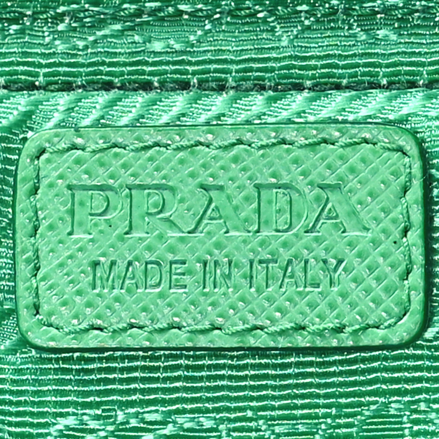 Prada Tessuto Nylon Phone Case Crossbody Bag Menta 6 of 10