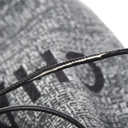 Chanel Canvas Large Deauville Backpack Charcoal 11 of 11