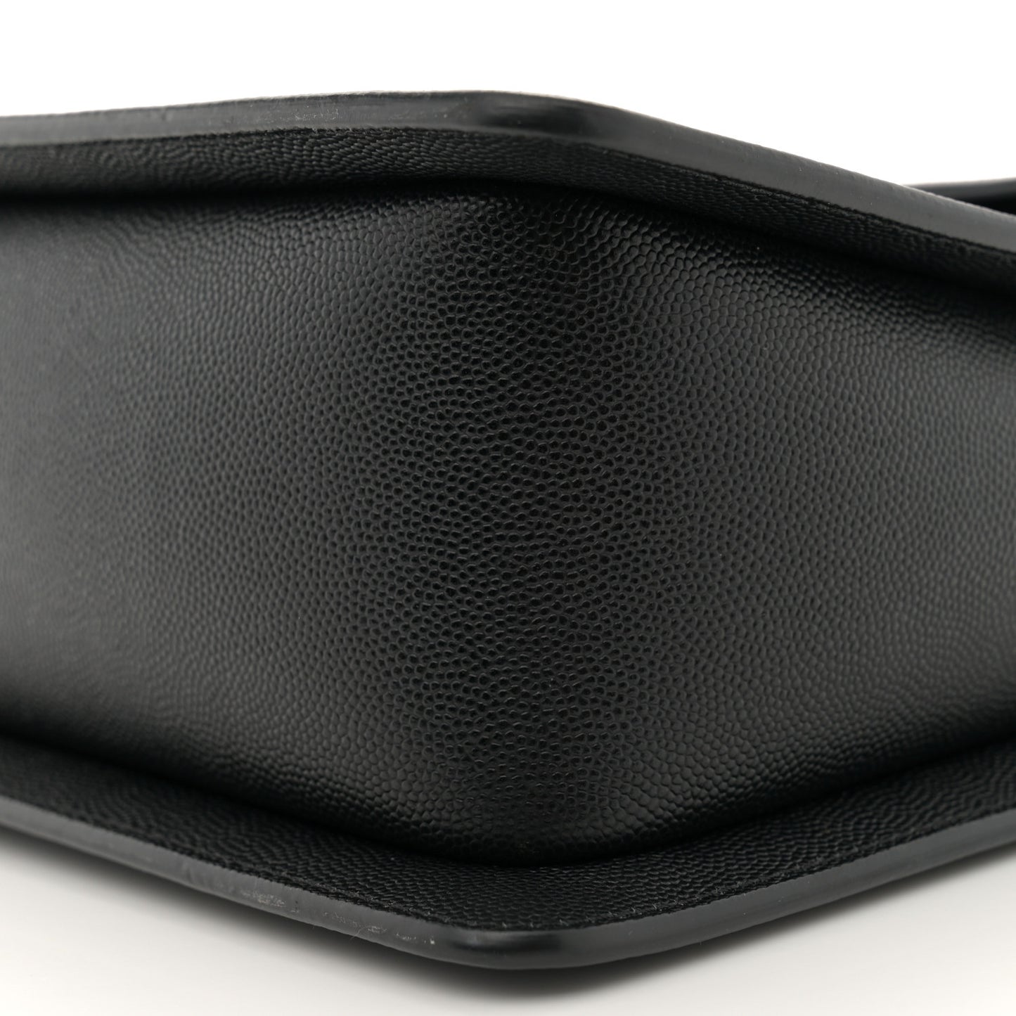 Grained Calfskin Medium Sienna Crossbody Bag Black