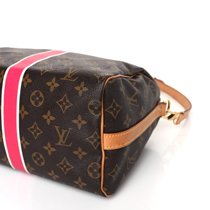 Louis Vuitton Monogram My LV Heritage Speedy Bandouliere 25 Fuchsia White 8 of 8