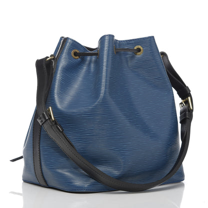 Louis Vuitton Epi Petit Bi-Color Noe Toledo Black 3 of 9