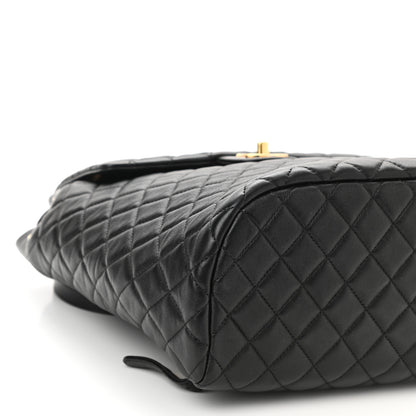 Chanel Lambskin Quilted Large Urban Spirit Backpack Black 9 of 10