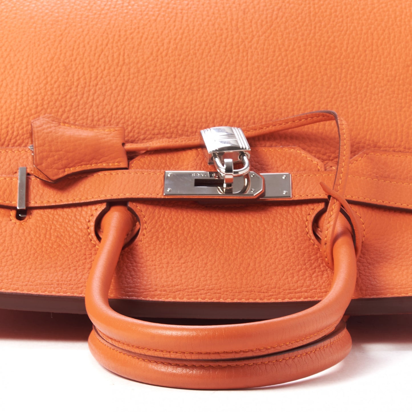 Togo Birkin 35 Orange
