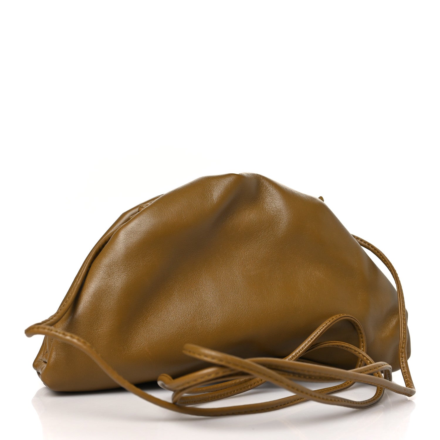 Bottega Veneta Butter Calfskin The Mini Pouch Moutarde 3 of 10