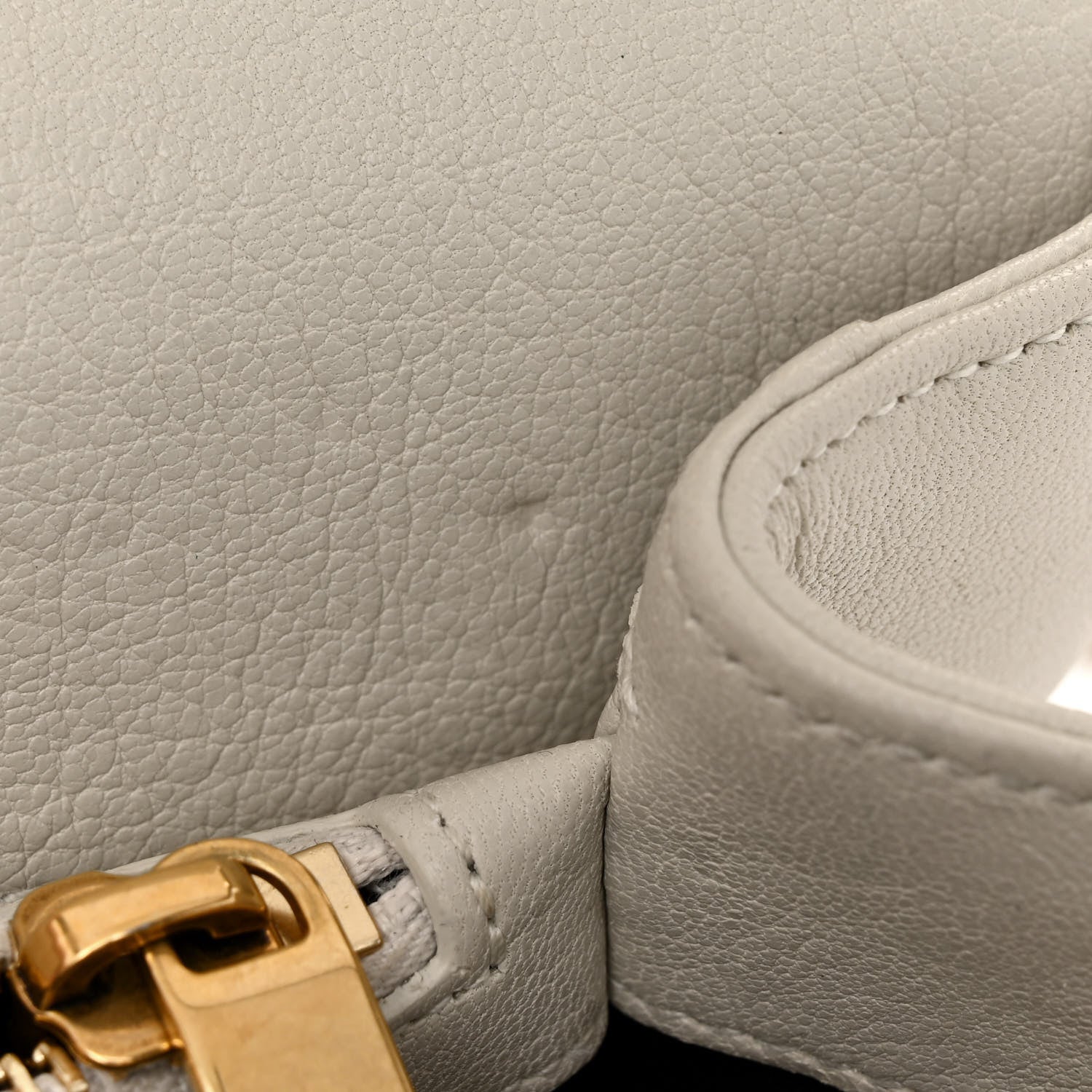 Saint Laurent Sheepskin Matelasse Chevron Monogram Medium College Bag Crema Soft 13 of 13