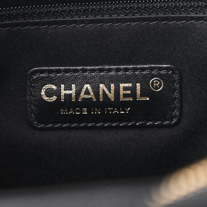 Chanel Caviar Quilted Grand Shopping Tote GST Black 7 of 13