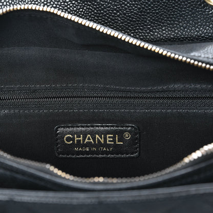 Chanel Caviar Quilted Petit Timeless Tote PTT Black 6 of 9