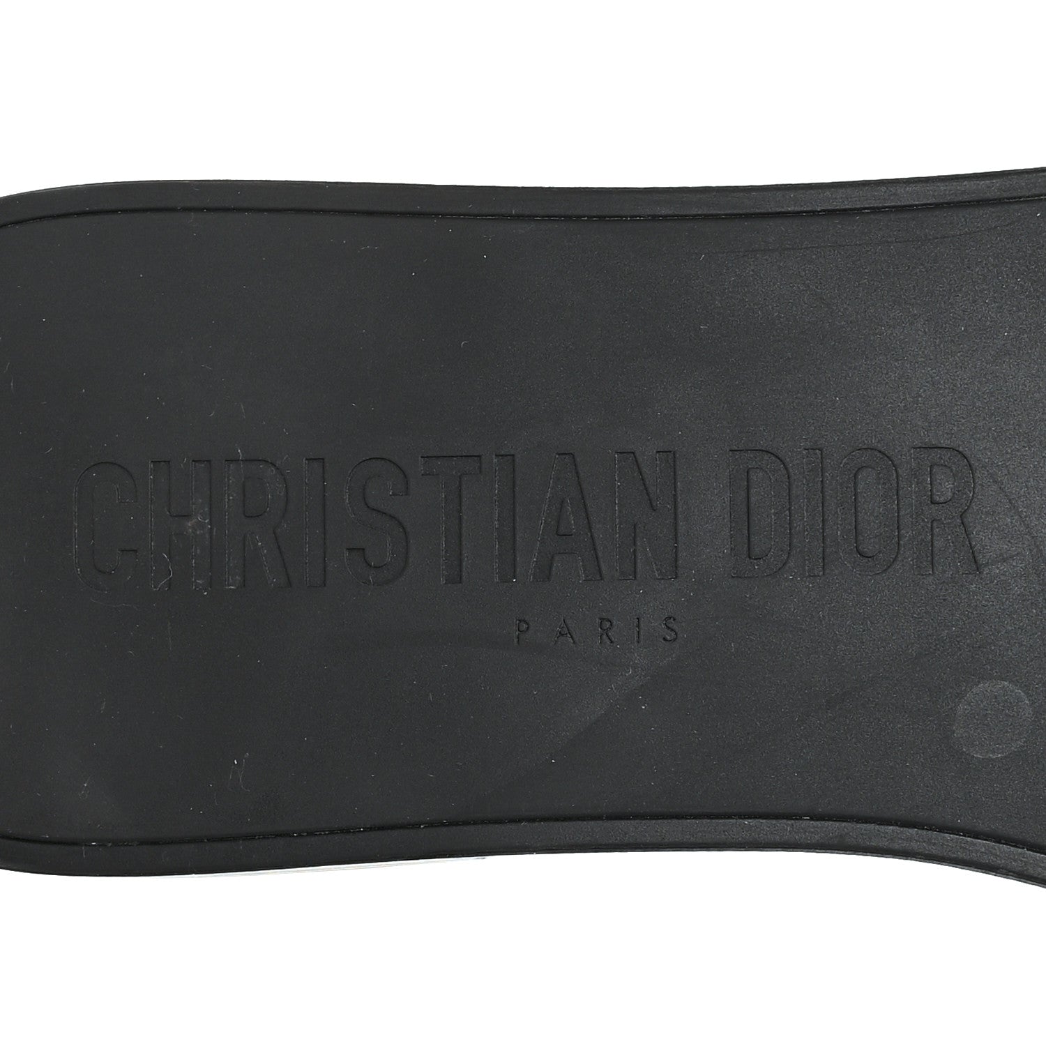 Christian Dior Technical Stretch Fabric Leopard Dio(r)evolution Slide Sandals 39 Black Natural 8 of 11