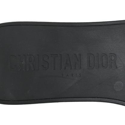 Christian Dior Technical Stretch Fabric Leopard Dio(r)evolution Slide Sandals 39 Black Natural 8 of 11
