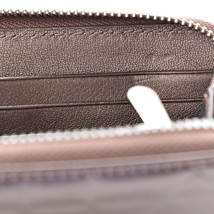 Christian Dior Patent Cannage Zip Around Wallet 8 of 10