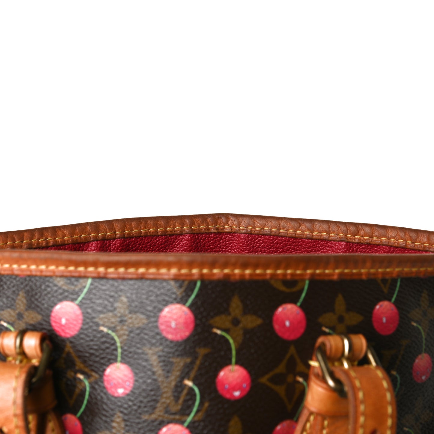 Monogram Cerises Bucket Bag