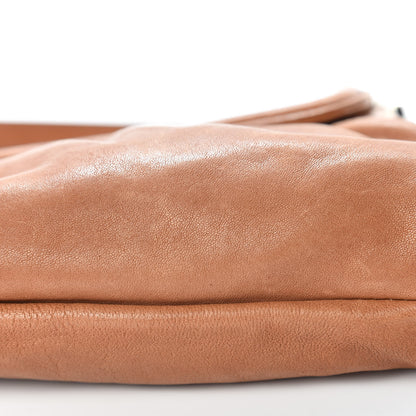 Fendi Calfskin Small Chef Shoulder Bag Brown 12 of 17