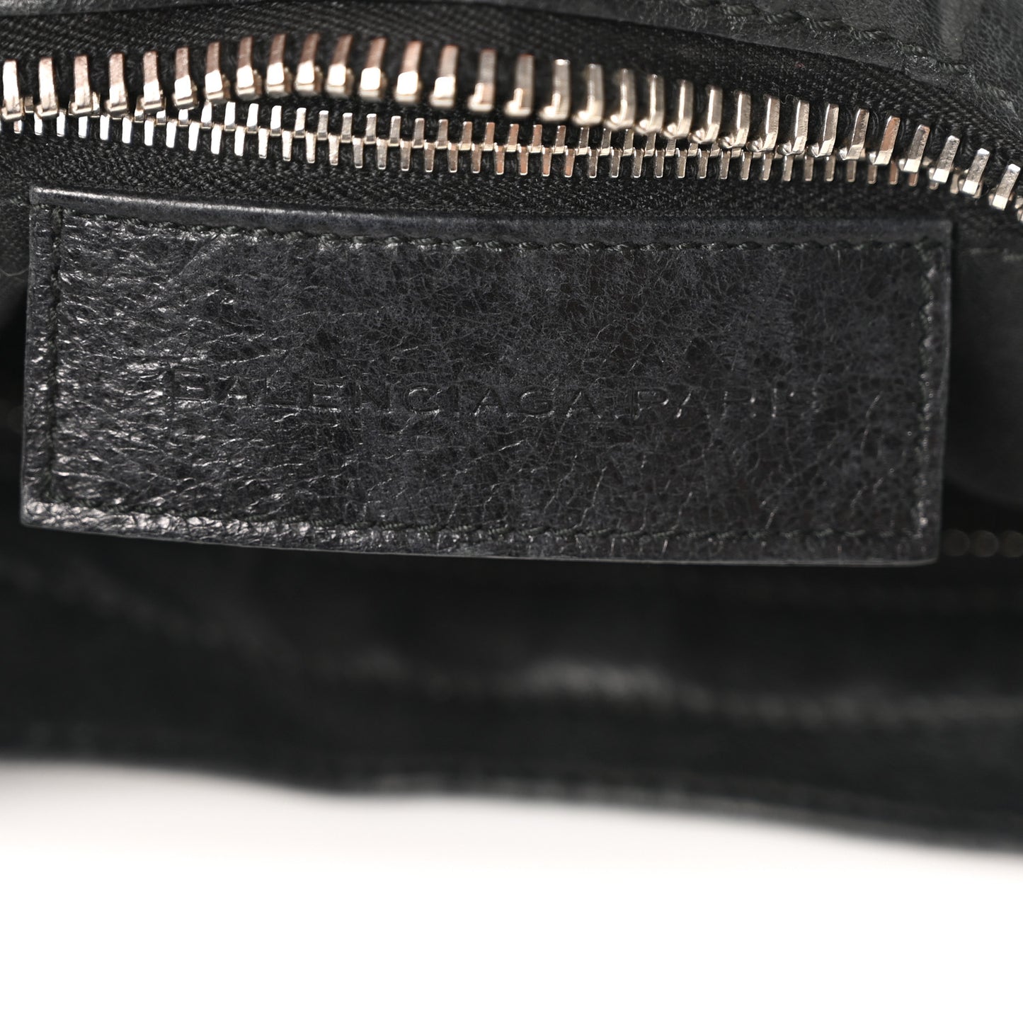 Agneau Giant 21 Silver Hardware Part Time Black