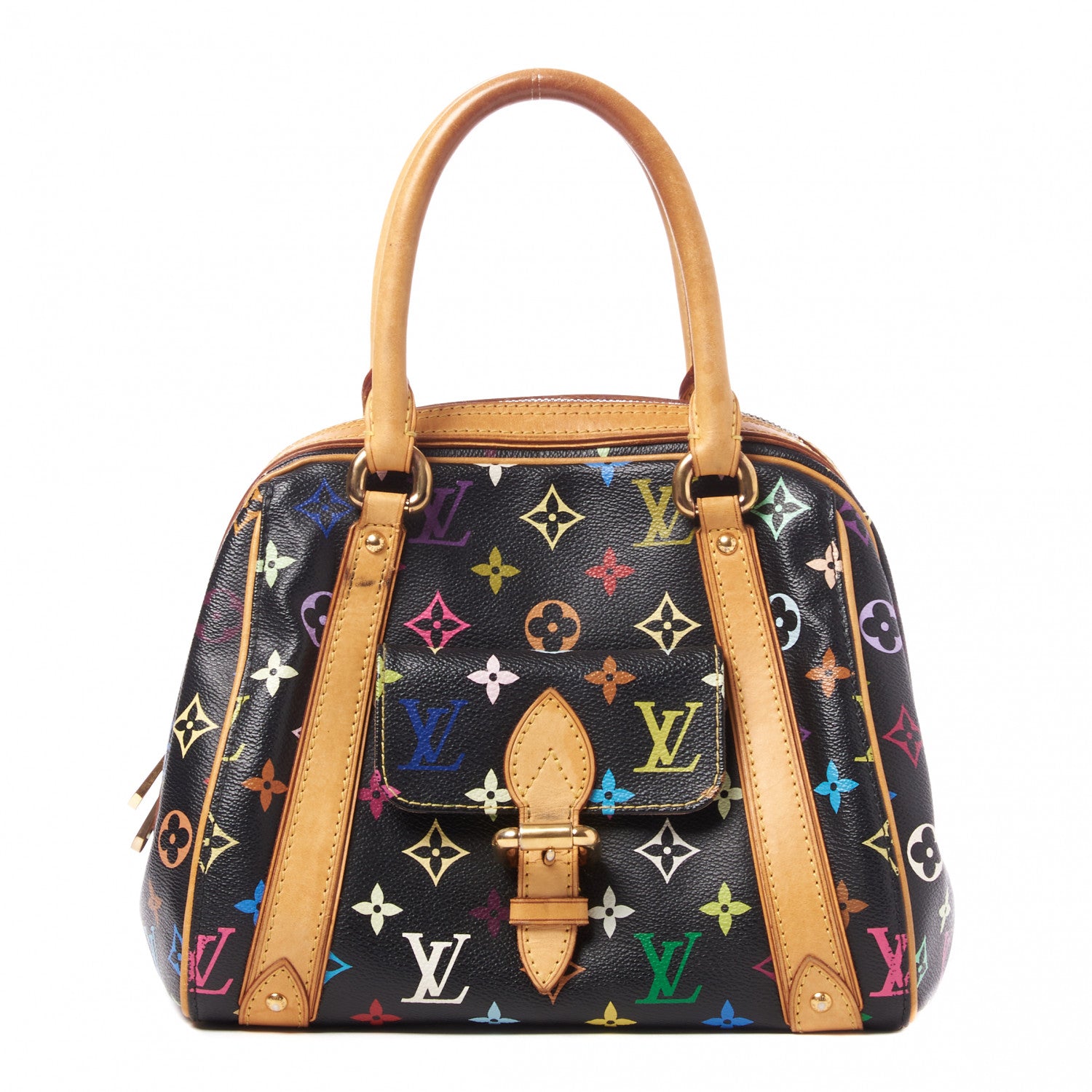 Louis Vuitton Monogram Multicolor Priscilla Black 1 of 8