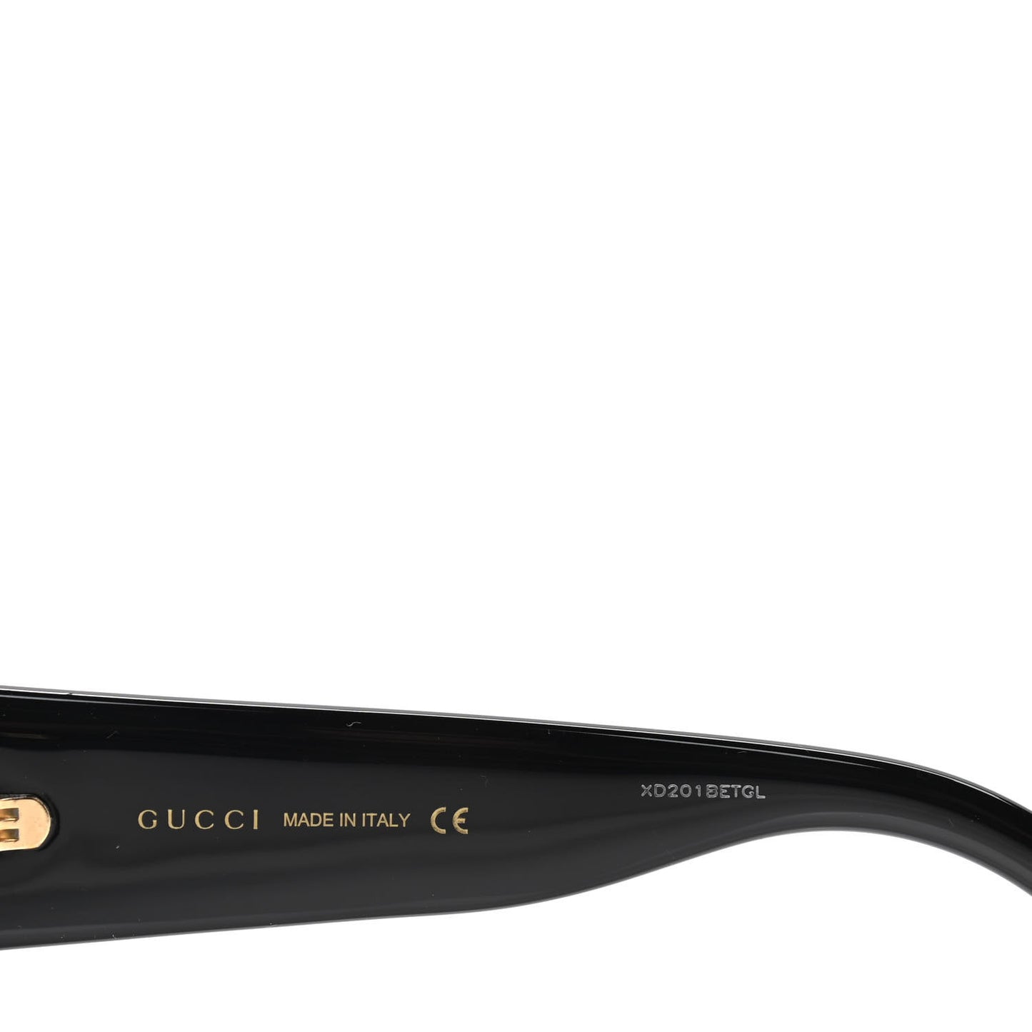 Acetate Square Frame Sunglasses GG0053S Black