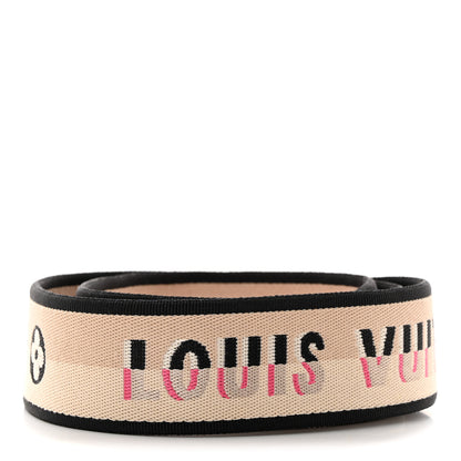 Louis Vuitton Jacquard Diane Shoulder Strap Black 2 of 3
