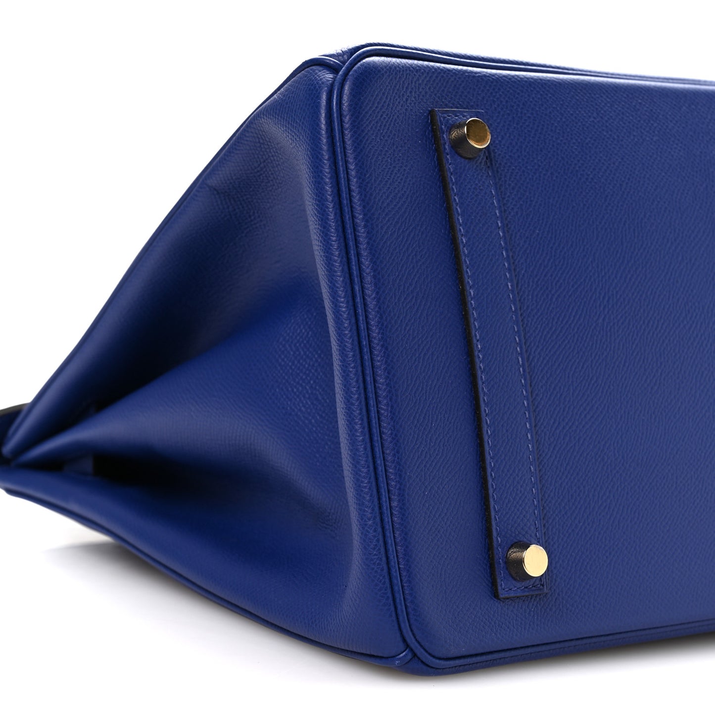 Epsom Birkin 35 Bleu Electrique