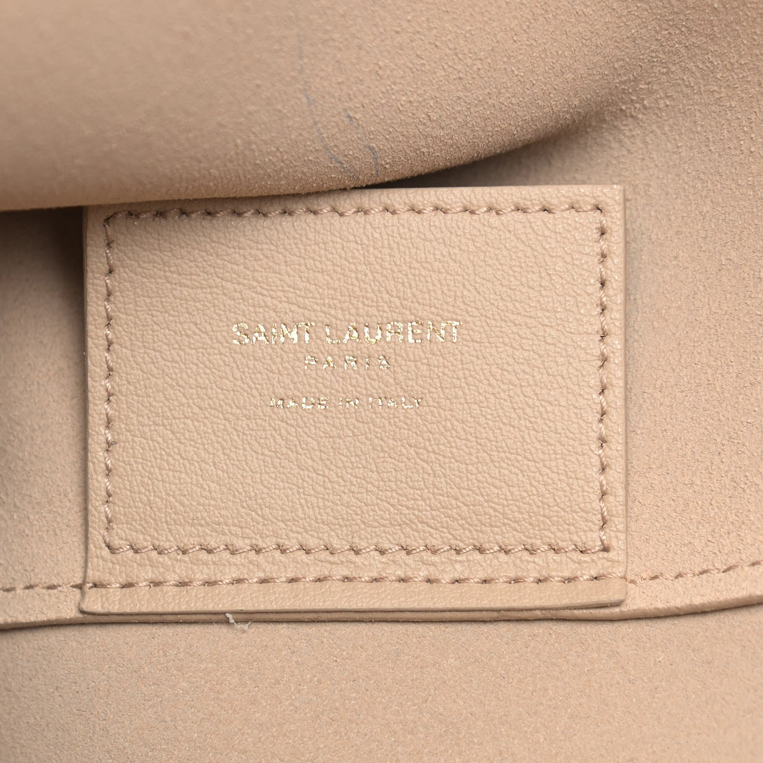 Saint Laurent Calfskin Large Shopping Tote Nude Powder 7 of 13