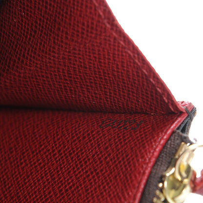 Louis Vuitton Monogram Emilie Wallet Red 7 of 7