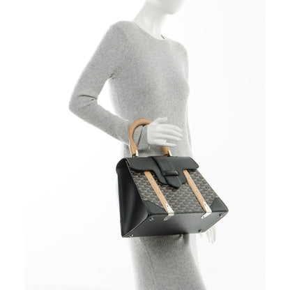 Goyard Goyardine Saigon MM Black 2 of 8