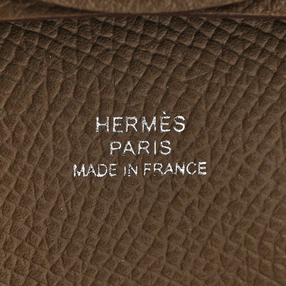 Hermes Epsom Bastia Coin Purse Etoupe 6 of 8