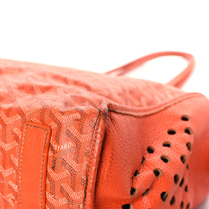 Goyard Goyardine Sac Hardy Pet Carrier PM Orange 9 of 18