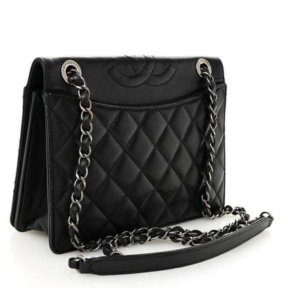 Chanel Calfskin Quilted Ballerine Flap Black 3 of 12