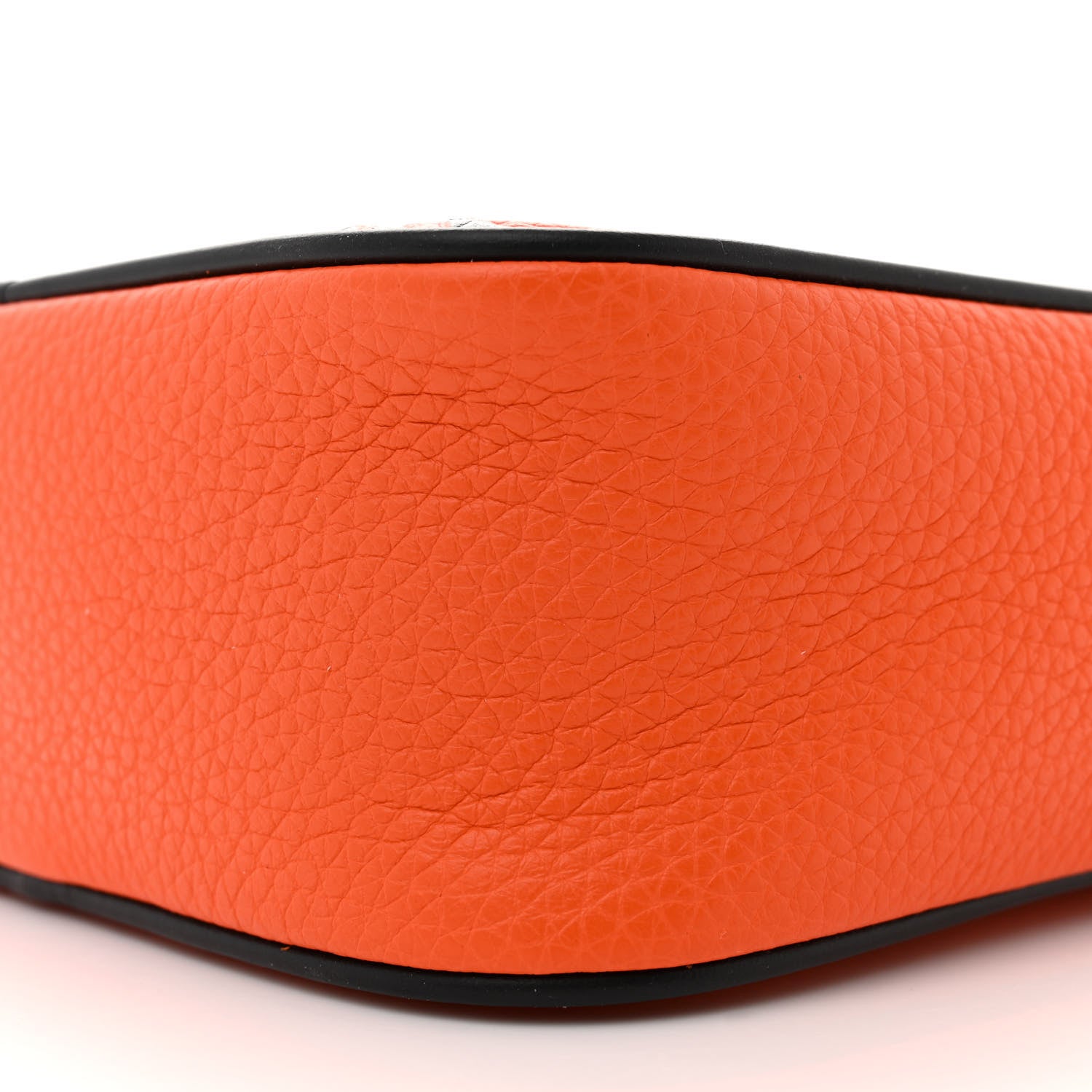 Versace Grained Calfskin Messenger Bag Orange 9 of 9