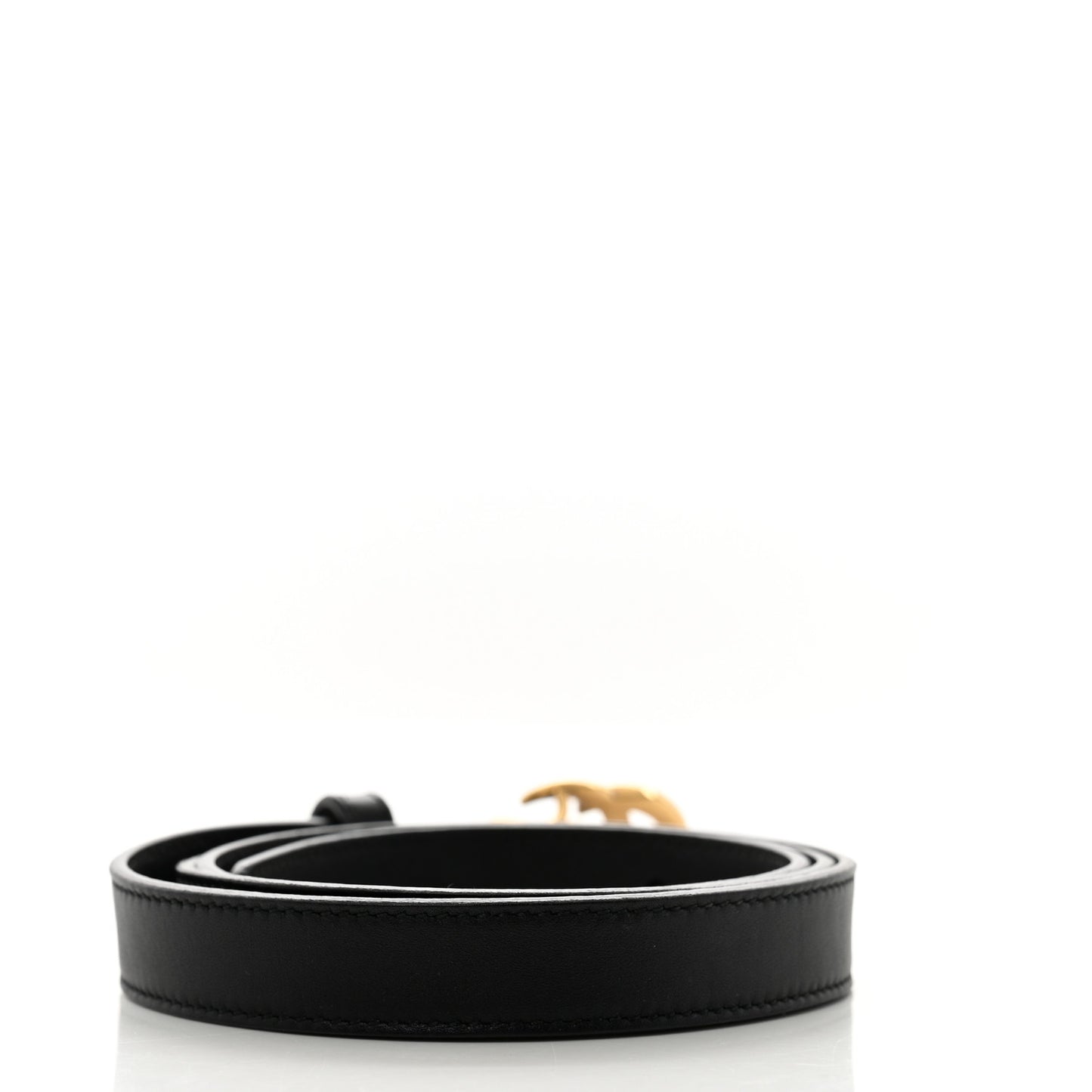 Calfskin Double G 20mm Belt 90 36 Black