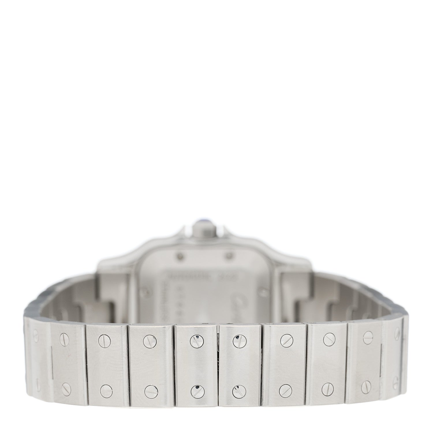 Cartier Stainless Steel 24mm Santos de Cartier Galbee Automatic Watch 3 of 4