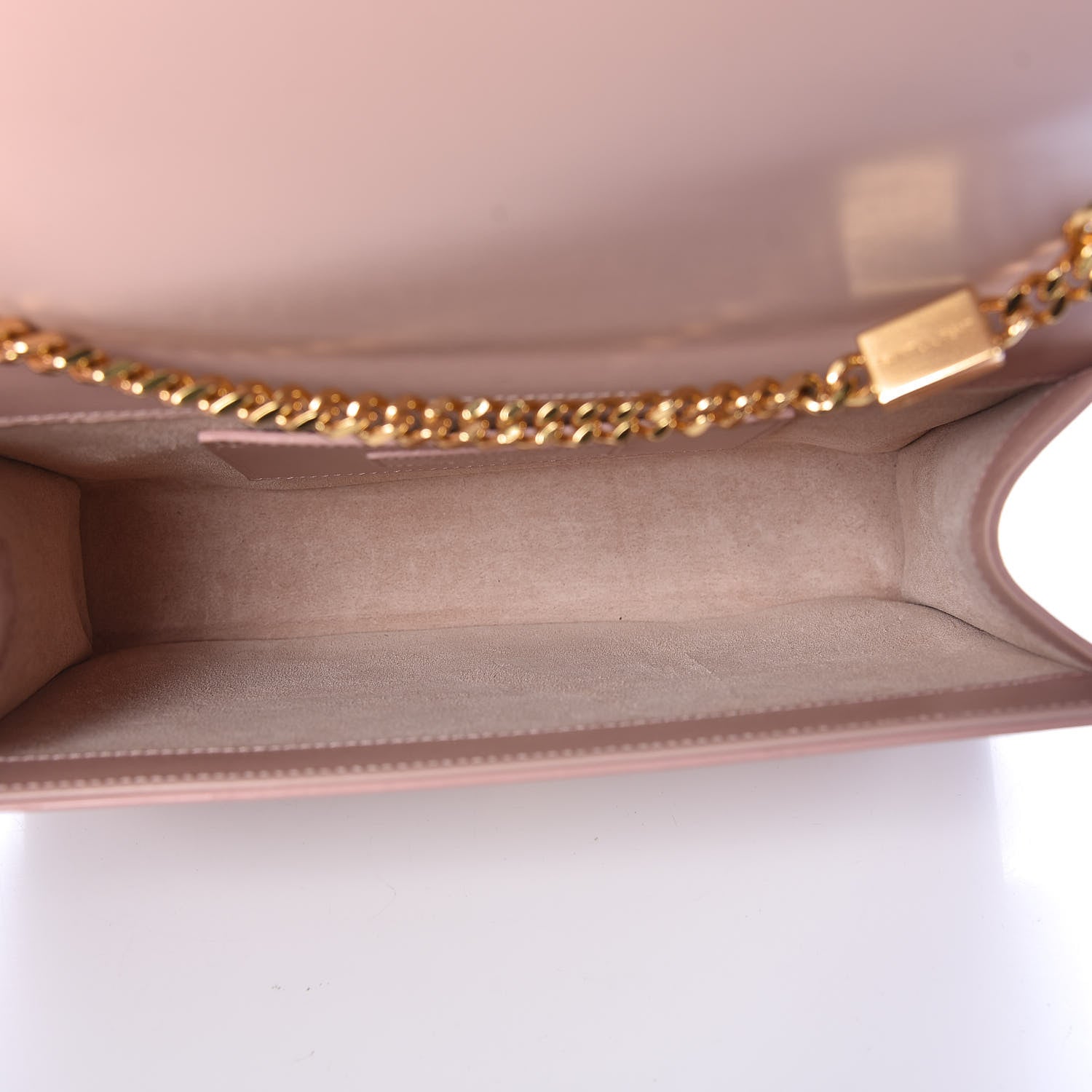 Saint Laurent Smooth Calfskin Medium Classic Monogram Kate Tassel Satchel Pink 5 of 8