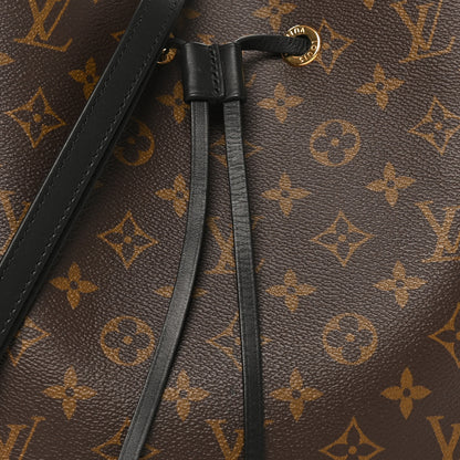 Louis Vuitton Monogram Neonoe MM Black 7 of 9