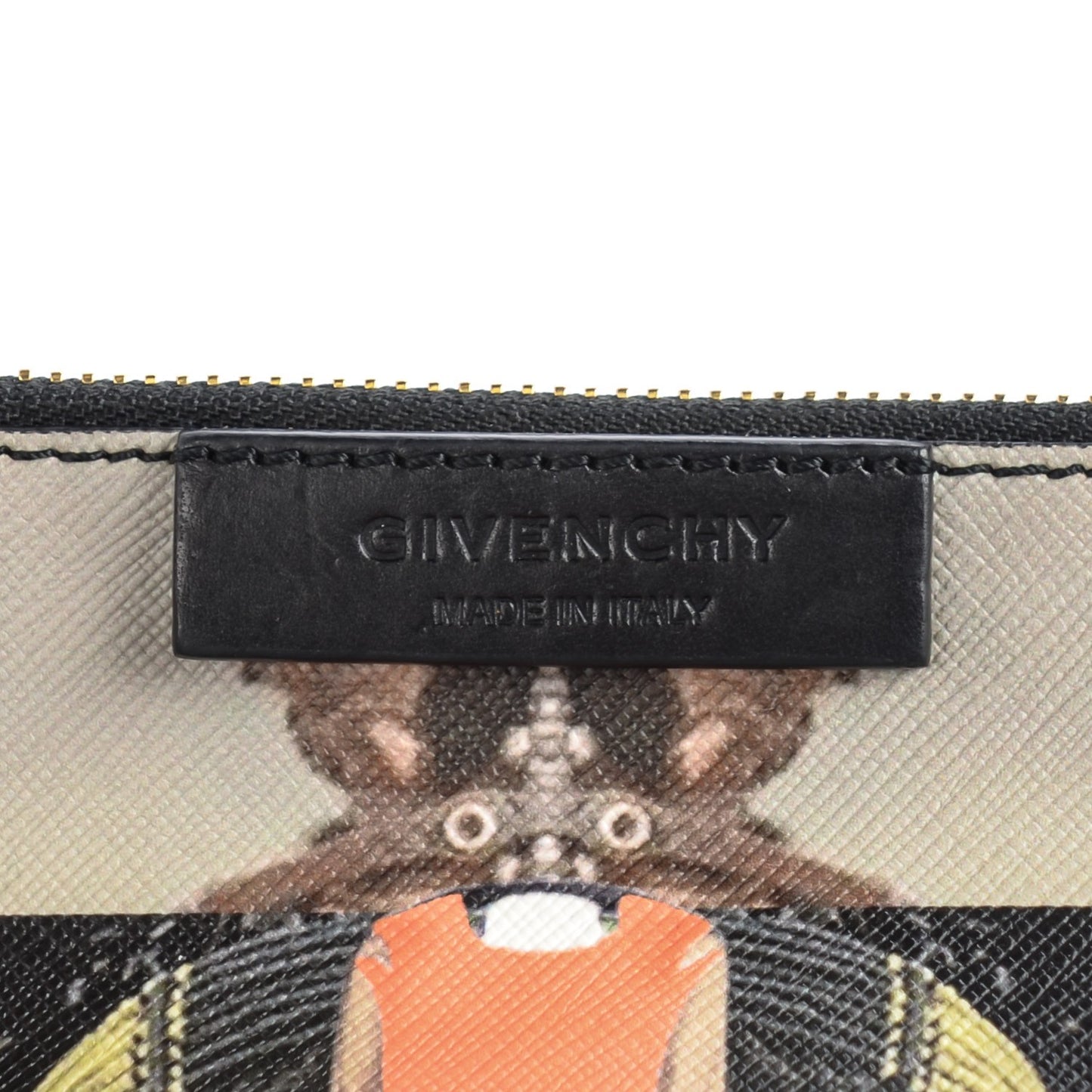 Textured Coated Canvas Tribal Girl Print Large Antigona Tote Multicolor