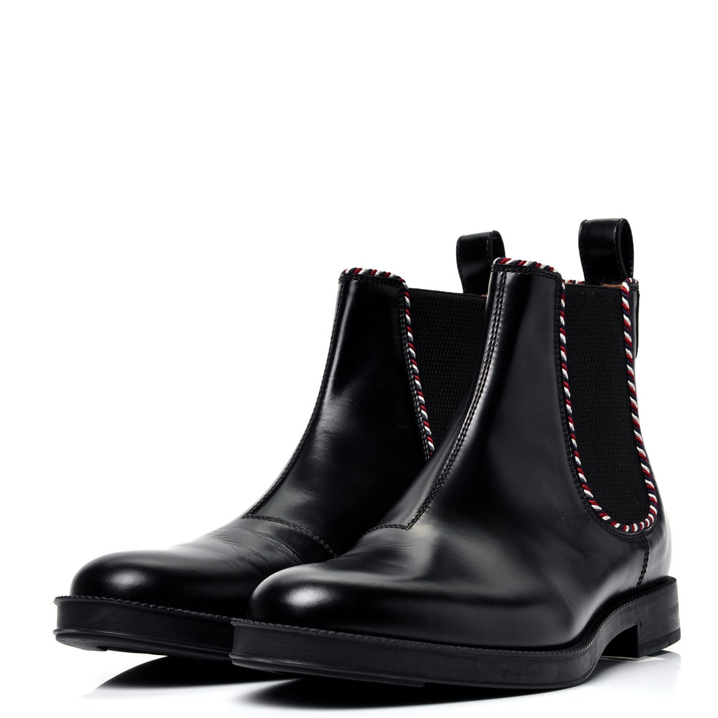 Calfskin Mens Beyond Chelsea Ankle Boots 8 Black