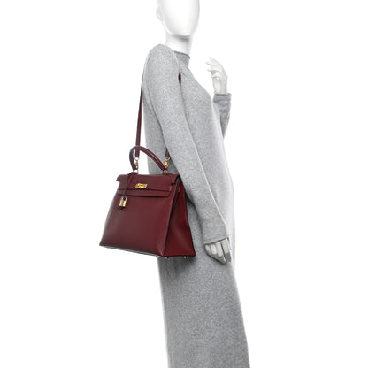 Hermes Ardennes Kelly Sellier 35 Rouge H 2 of 15