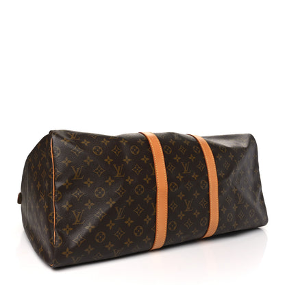 Louis Vuitton Monogram Keepall 55 3 of 10