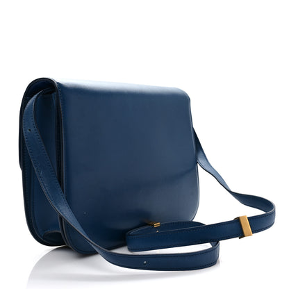 Celine Box Calfskin Medium Classic Box Flap Bag Deepsea 3 of 12