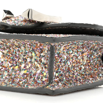 Jimmy Choo Coarse Glitter Mini Paris Crossbody Mochi 7 of 12