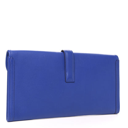 Hermes Swift Jige Elan 29 Clutch Bleu Electrique 2 of 7