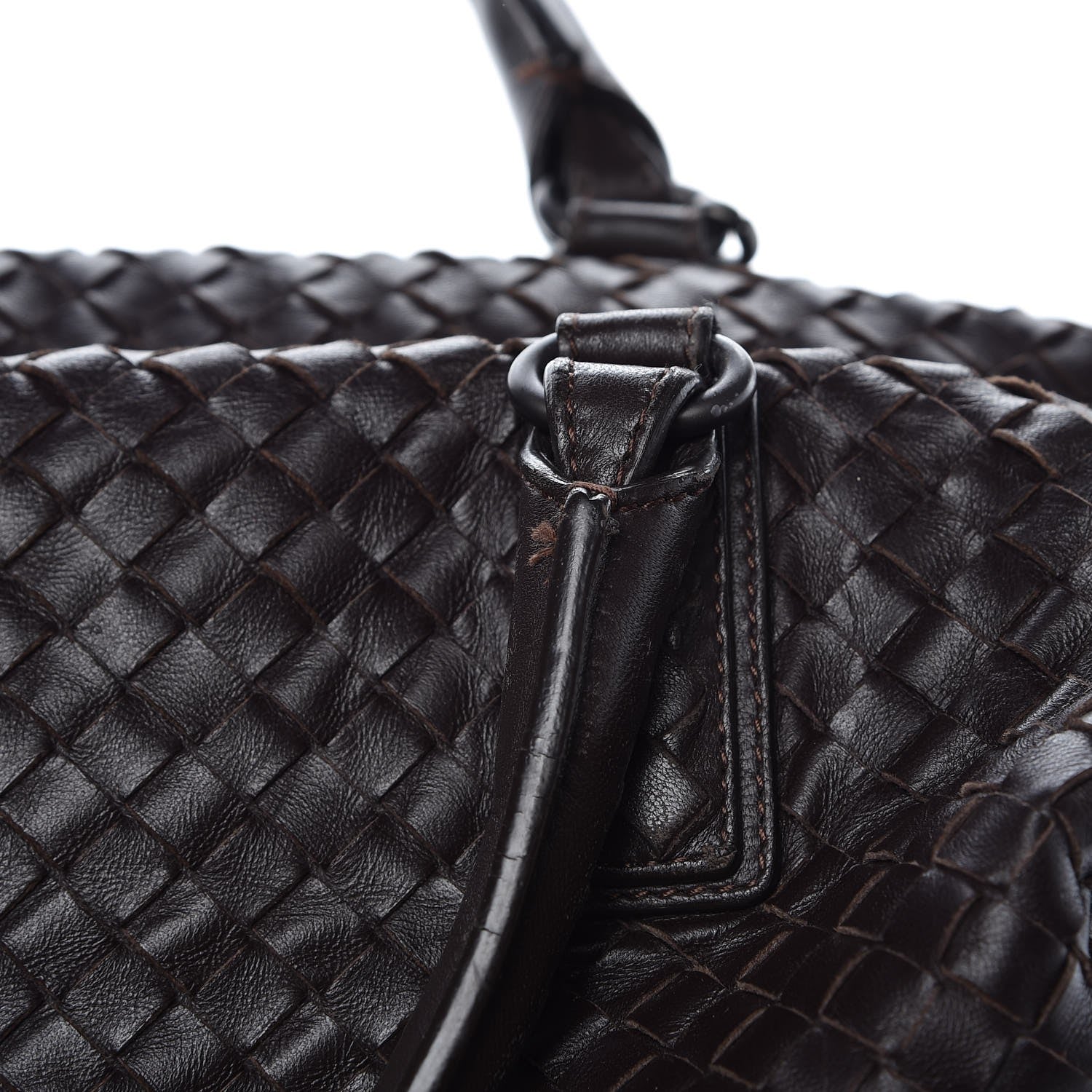 Bottega Veneta Nappa Intrecciato Maxi Convertible Tote Ebano 23 of 25
