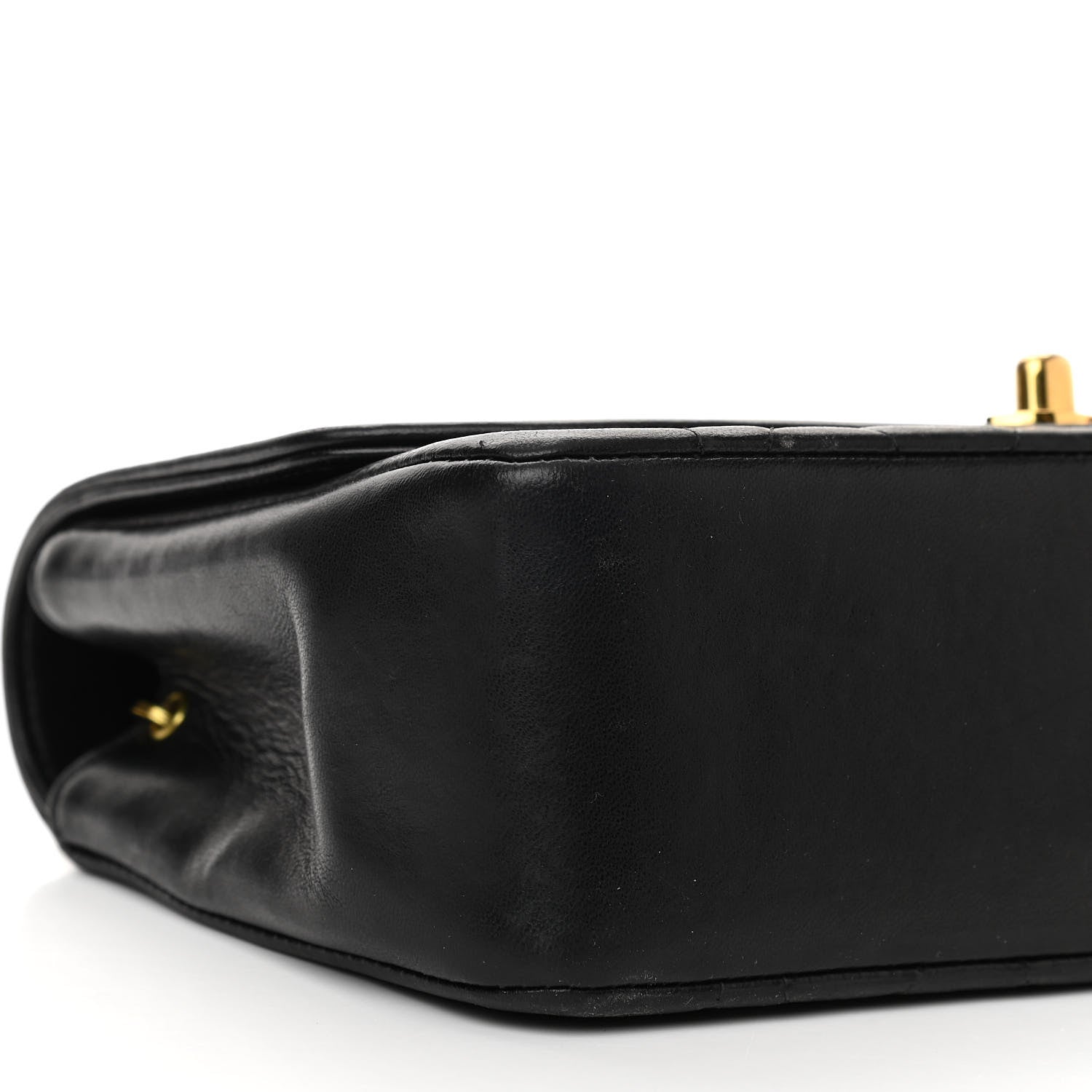 Chanel Lambskin Quilted Small Single Flap Black 8 of 12
