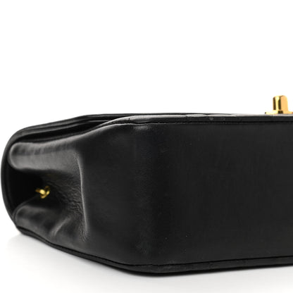 Chanel Lambskin Quilted Small Single Flap Black 8 of 12
