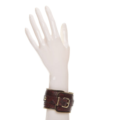 Louis Vuitton Python Zippy Cuff 2 of 5