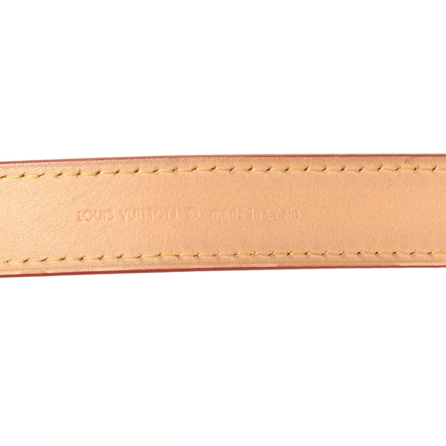 Louis Vuitton Vachetta 25mm Adjustable Shoulder Strap VVN 4 of 9