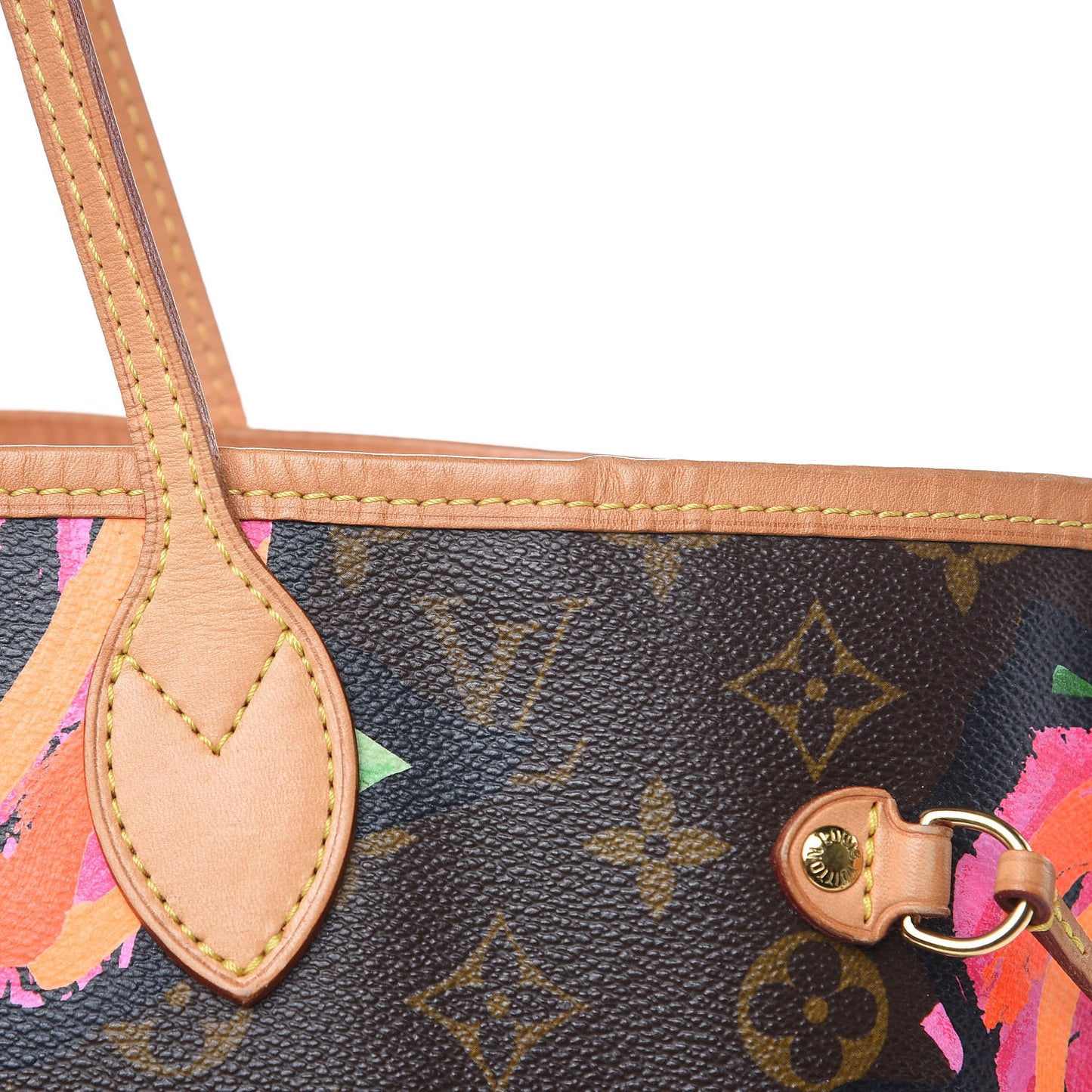 Monogram Roses Neverfull MM