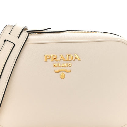 Prada Vitello Phenix Camera Bag Bianco 7 of 9