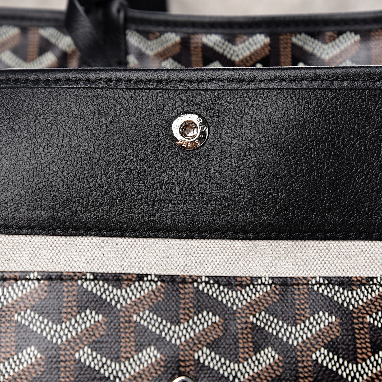 Goyardine Saint Louis PM Black