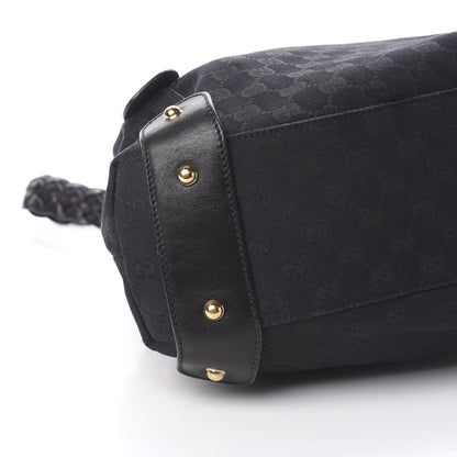 Gucci Monogram Small Pelham Shoulder Bag Black 13 of 14