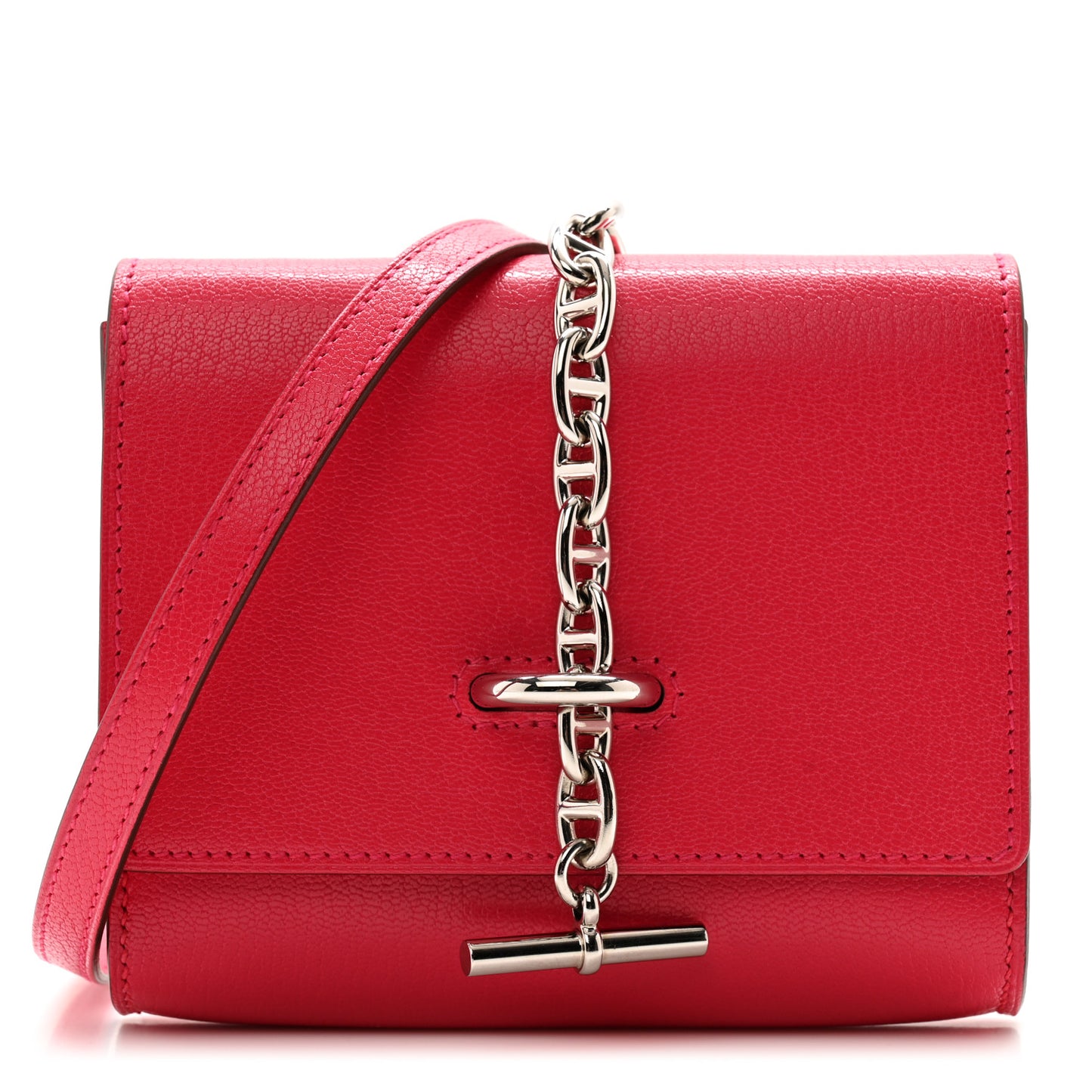 Chevre Chamkila Chaine d'Ancre To Go Wallet Rose Extreme