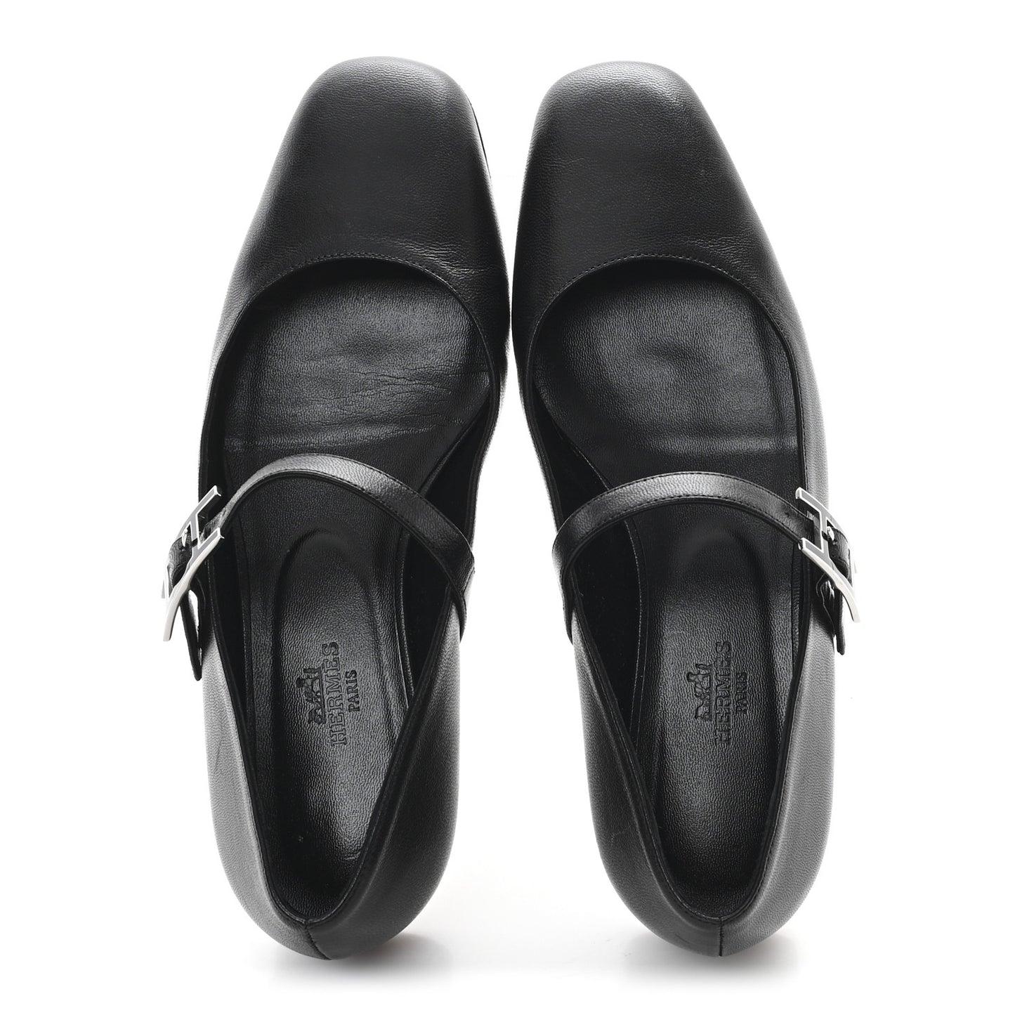 Goatskin Jane Ballet Flats 36.5 Black